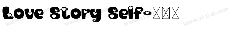 Love Story Self字体转换